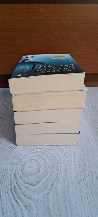 5x Sylvia Day Wyznanie Wybór Dotyk Crossa Płomień Crossa + Tylko Cross