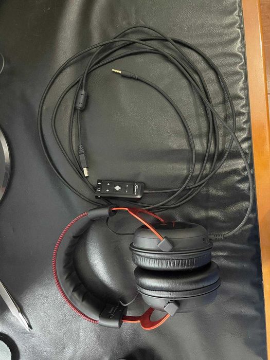 Headset HyperX Cloud II 7.1 Preto/Vermelho64170336184193122