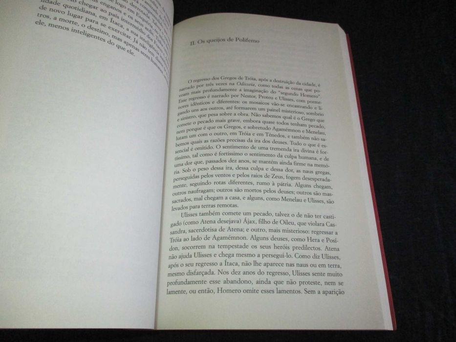 Livro Ulisses e a Odisseia A Mente Colorida Pietro Citati