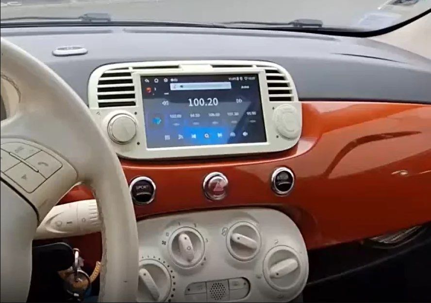 Radio nawigacja FIAT 500  NAVI GPS Android