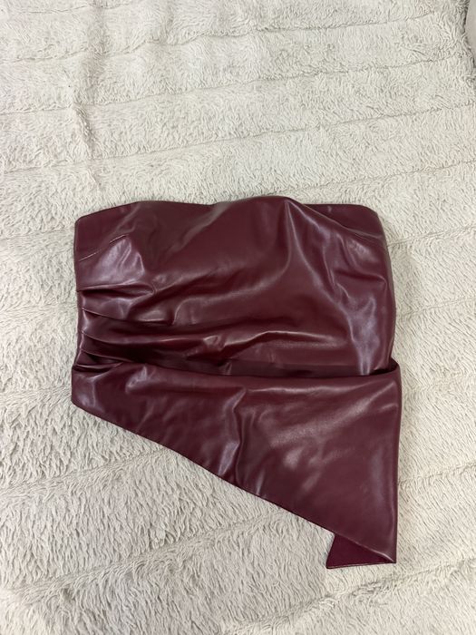 Топ з екошкіри CHER17