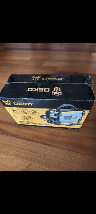 Máquina soldar Deko 200 amperes