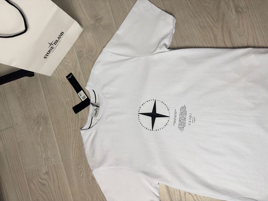 Stone Island Light Compass М,Л,Хл Футболка нова стон айленд stone island cp стон футболка