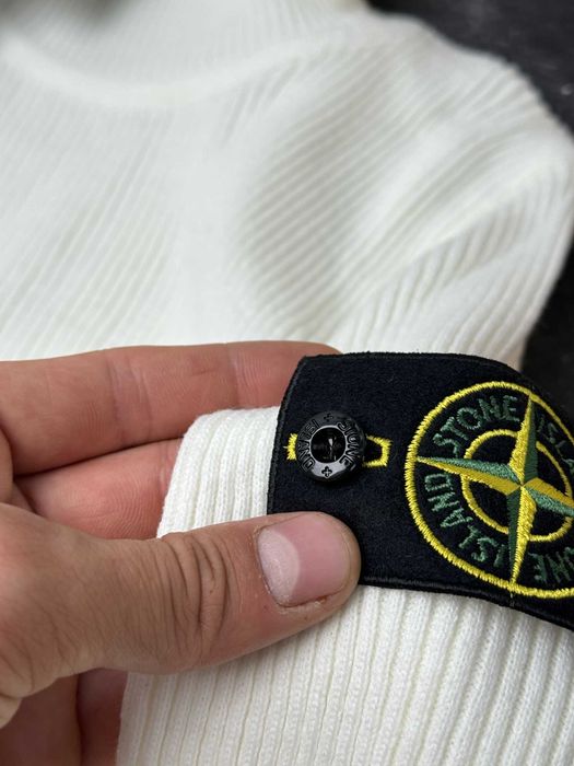 Stone Island гольф Белый