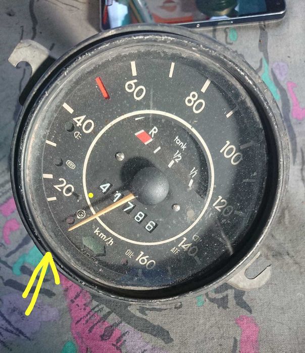 Quadrante / Velocímetro (ou peças) VW Carocha / Buggy / Beetle