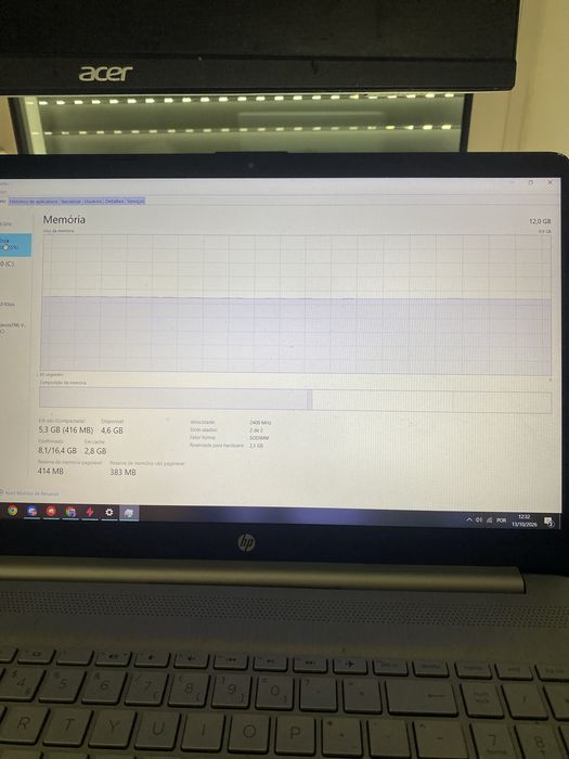 notebook hp sem uma tecla
