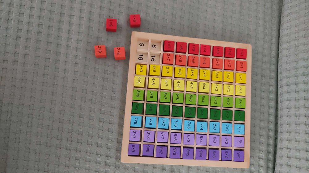 Jogo para aprender a tabuada