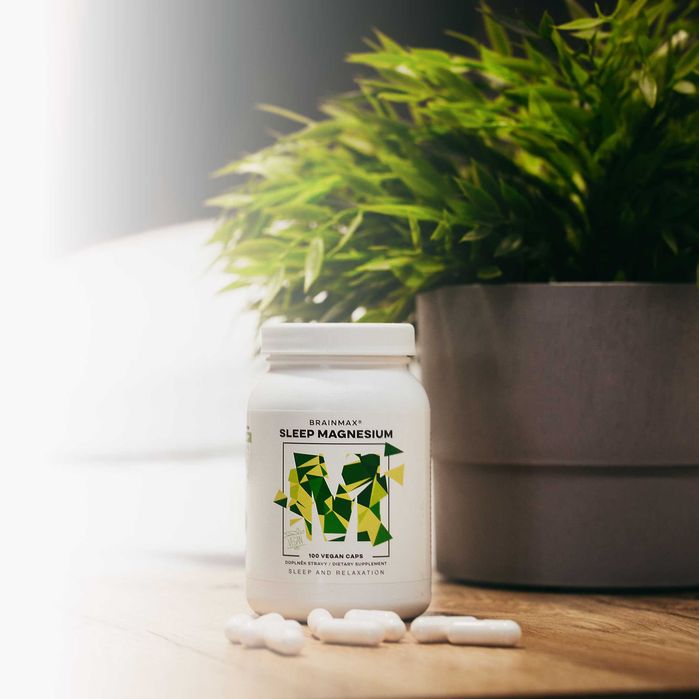 BrainMax Sleep Magnesium - Zmęczone Oczy