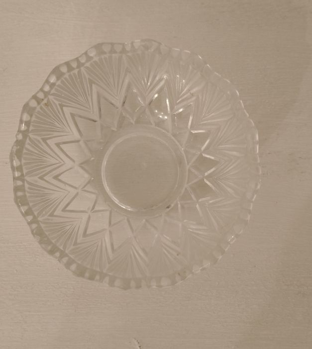 Taça de vidro vintage426532036894402561