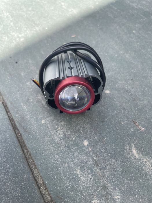 Kit led para moto com duas cores amarelo e branco! Muiti  funções