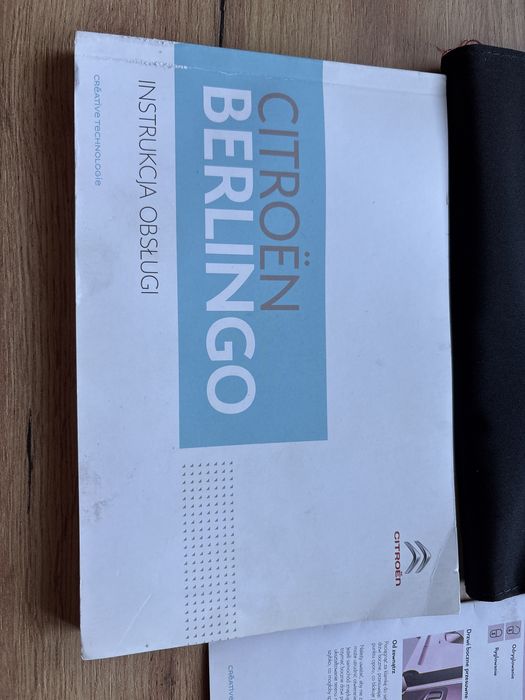 Instrukcja obsługi Citroen Berlingo 07/2016 PL etui