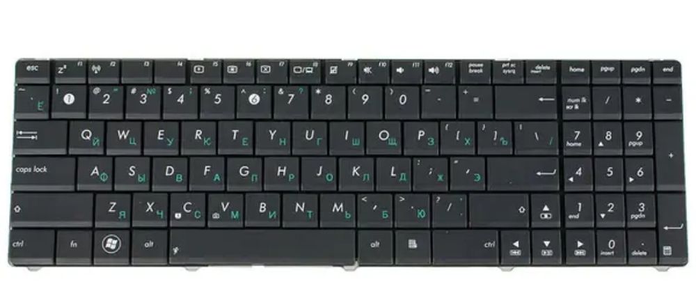 Клавиатура Asus K53, N53, X53, K54, X54, X55, F50, X75, G73, K72, K73