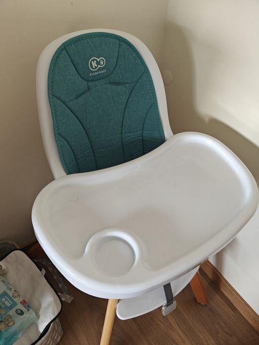 Kinderkraft Tixi - Cadeira papa  criança (verde ou rosa)