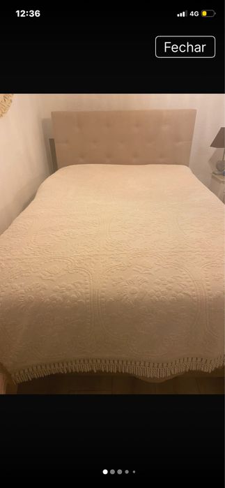 Somier com estrado elevatorio  com arrumacso