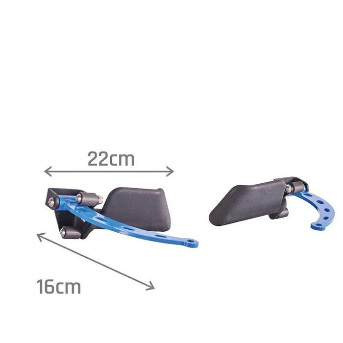 Ergonomiczne uchwyty do maszyn siłowych, zestaw ze stojakiem