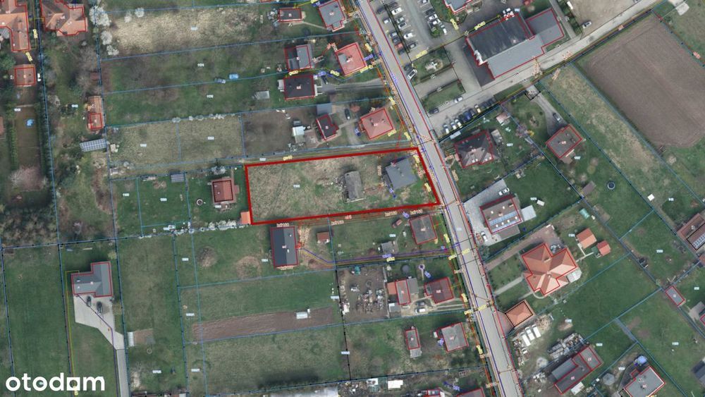 Działka na sprzedaż Lubliniec, Projekt budowlany