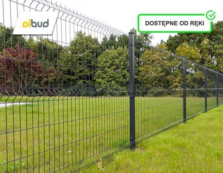 Ogrodzenie panelowe 3D 1530mm fi4mm grafit - cena 1mb - panel ogrodzeniowy 3D Starogard Gdański