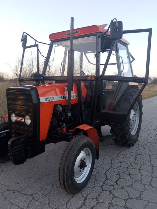 Ciągnik ursus 3512 kabina Agro na płaskiej podłodze MF 255/c360