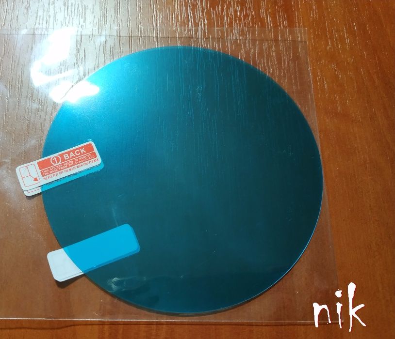 2шт Анти дощова прозора плівка на дзеркало заднього виду