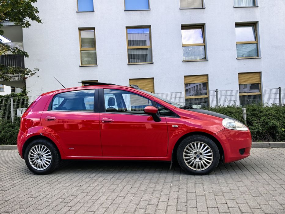 Fiat Grande Punto 1.4  GAZEM Klima Dach Panorama 5 Drzwi Wspoma OC 2027 Jazda Za Grosze