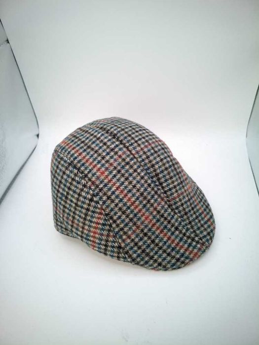 Kaszkiet w kratę vintage retro Peaky Blinders old money r. 56