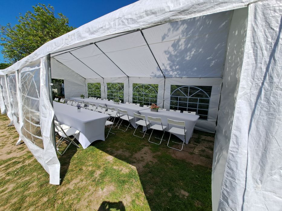 Wynajem Namiotu okolicznościowego 4x8m do 40 osób