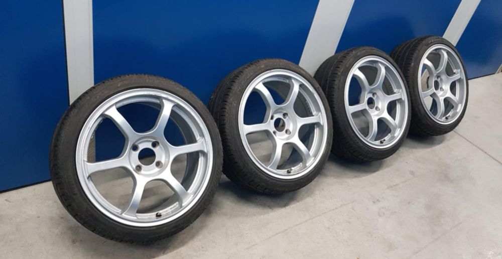 Jantes especiais Rota Boost 4x100 com pneus