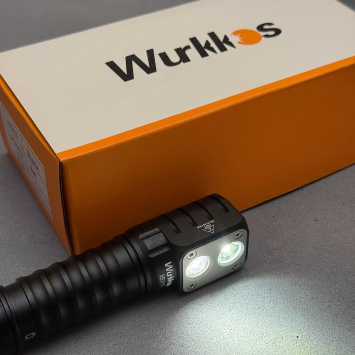 Ліхтар Wurkkos HD15, 5000K — стан нового. Акум 18650 у комплекті