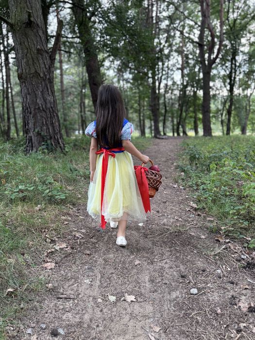 Сукня пишна фатинова Білосніжки, 104 розмір