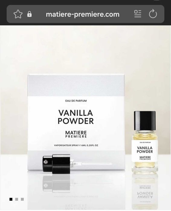 Perfume Matière Première Vanilla Powder 6ml