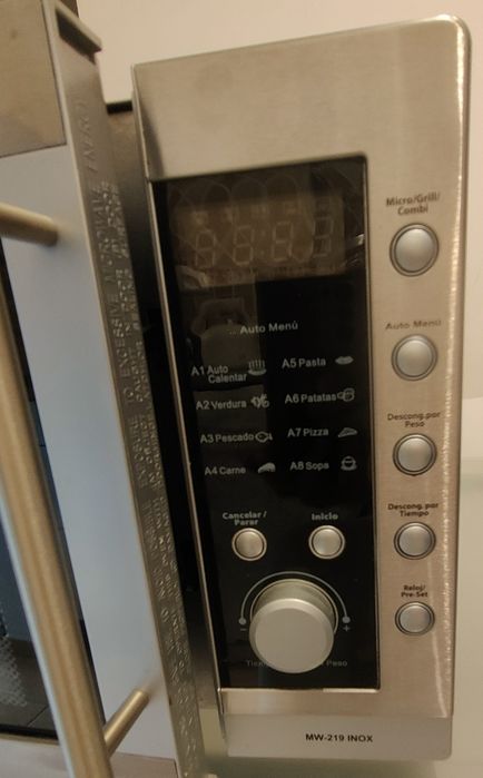 Microondas Teka metalizado