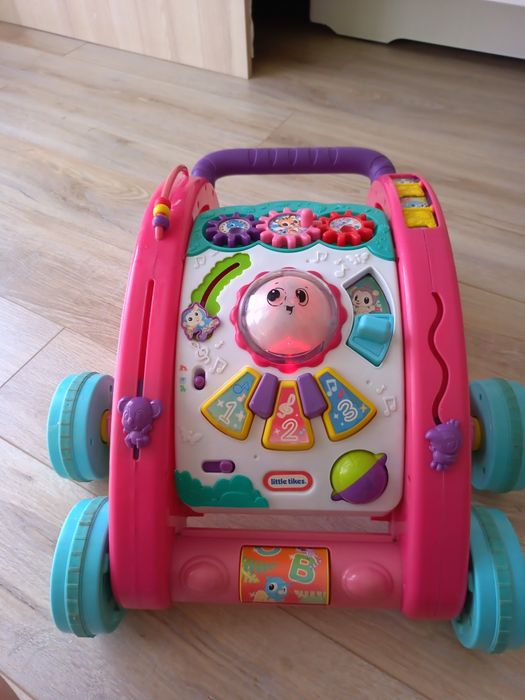 Chodzik little tikes różowy