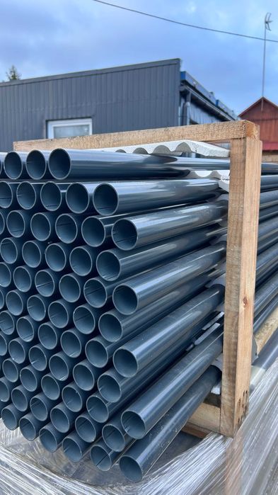 Słupki ogrodzeniowe ocynk + RAL fi 42,4x2mm x2m