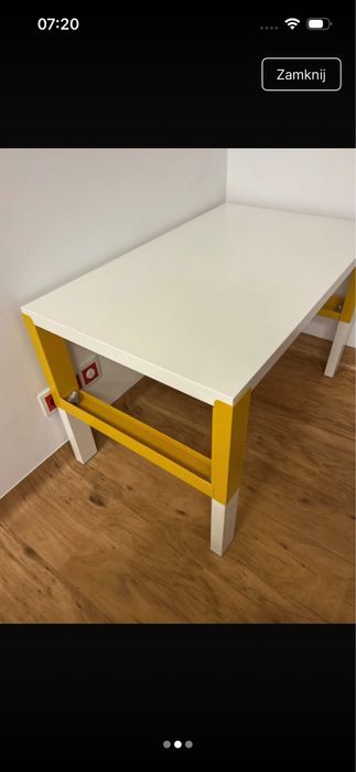 Ikea biurko rośnie razem z dzieckiem Pahl