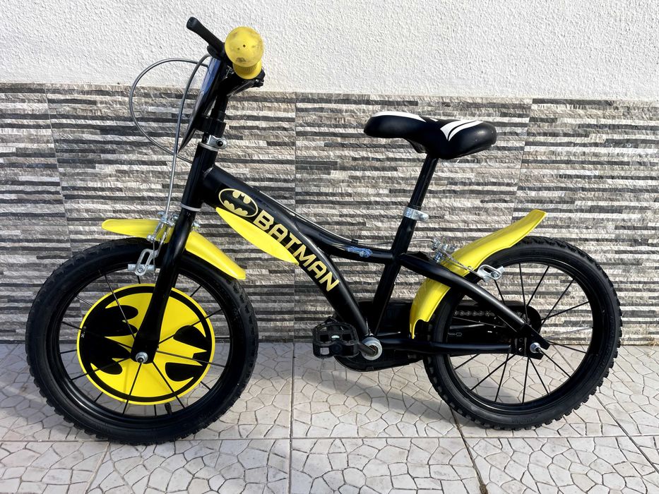 bicicleta criança batman