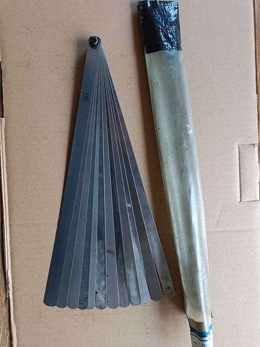 Szczelinomierz listkowy 13 listków o długości 30cm LIMIT