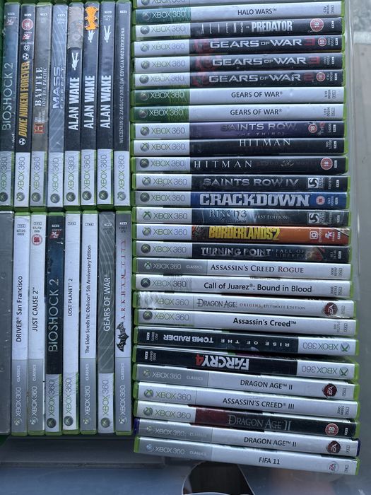 Wyprzedam! Gry kompatybilne z konsolami Xbox 360 one S X Series Ps 3 4