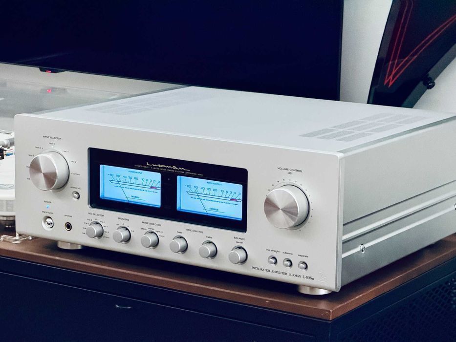Luxman L-505u на 230 вольт! — самый аналоговый в линейке 505u, японский интегральник класса AB ℹ️ аттенюатор LECUA от флагмана C-1000f, ODNF 2.2