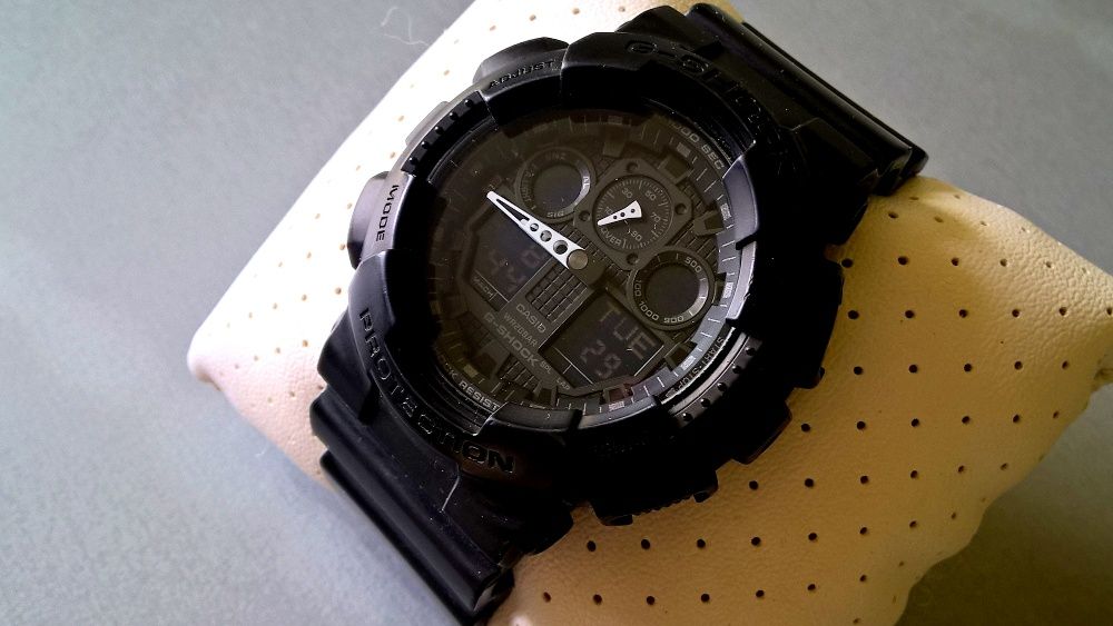 CASIO G-SHOCK GA-100- Black 100% oryginalny idealny stan jak nowy