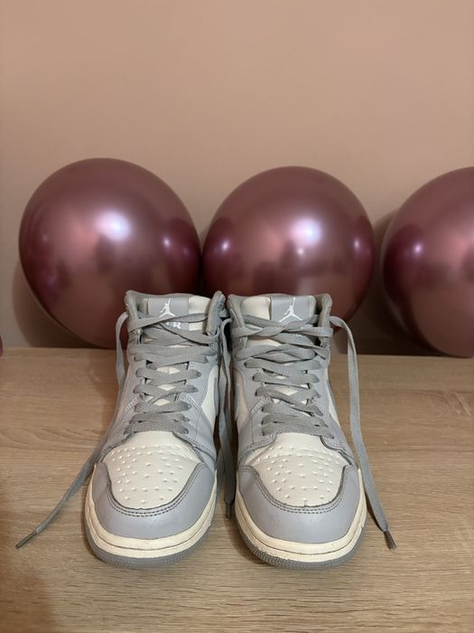 Теплі кросівки Nike Air Jordan 1 з міхом