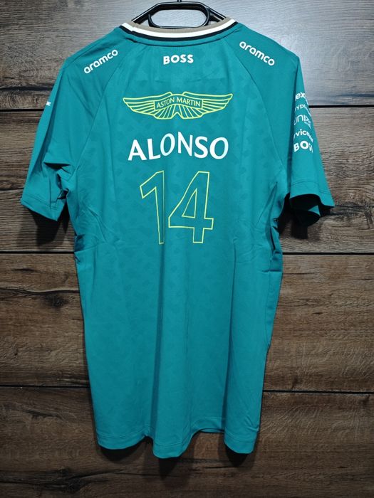 Koszulka t-shirt Aston Martin F1 Team Alonso 14 S