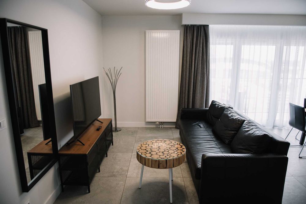 Nowy apartament 60m2 na doby Poznań z tarasem piękny widok -nocleg