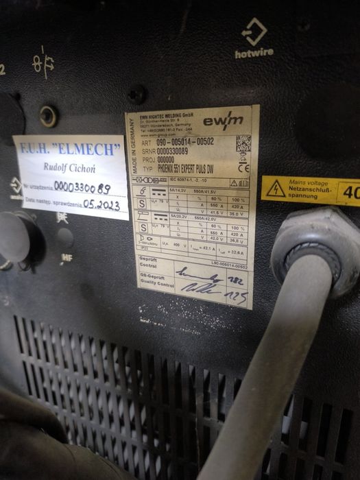 Spawarka EWM PHOENIX 551 Expert puls