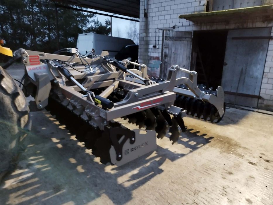 Brona talerzowa hydrauliczna BTHL Rolex Tolmet Unia Lemken