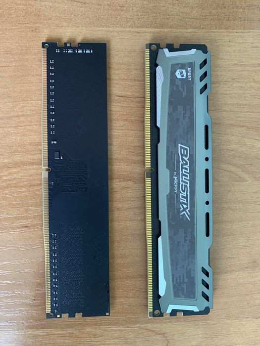 Оперативна пам’ять DDR4 8 ГБ (2×4 ГБ) Ballistix + GoodRAM