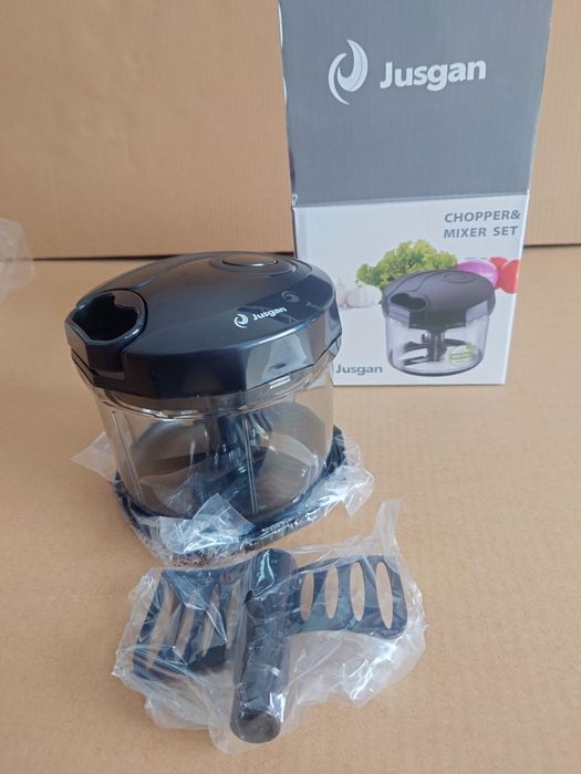 Ręczny rozdrabniacz do warzyw na linkę Blender Szatkownica 1000 ml