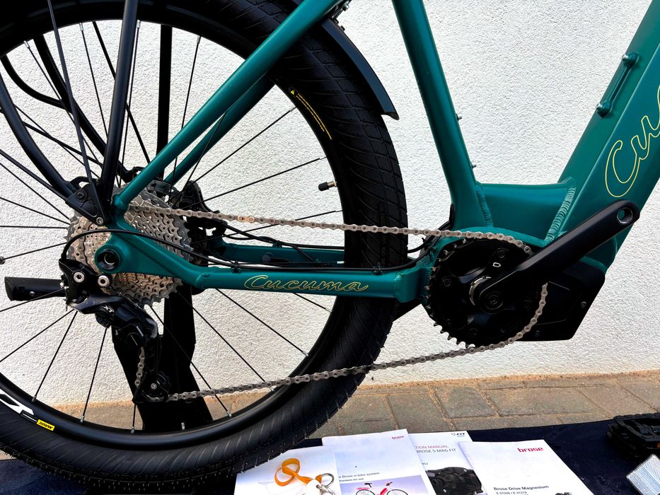 Rower Elektryczny TREKKING BROSE 27,5 Rama 50cm Shimano DEORE XT MAVIC