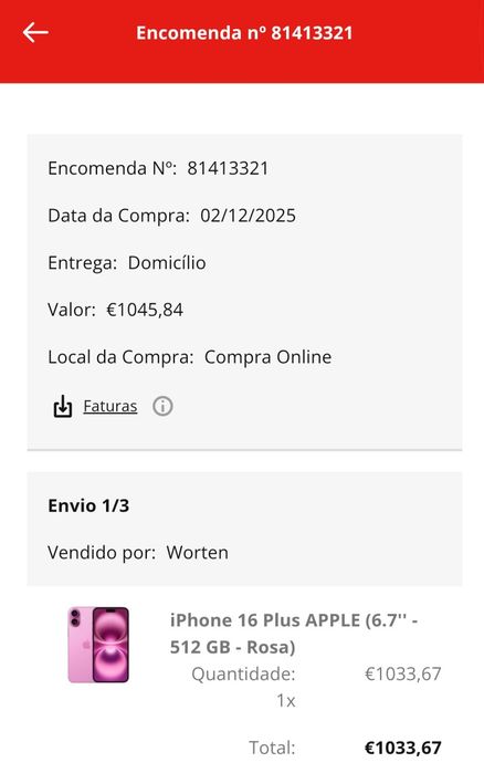 Iphone 16 plus 512gb