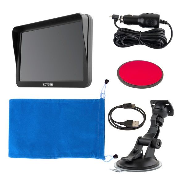 GPS навігатор 9 дюймів COYOTE 1020 Normandia 256mb 8GB +AV Bluetooth