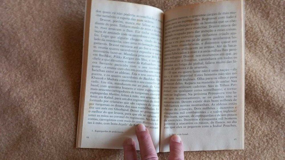 Livro: O Homem que quis ser Rei de Rudyard Kipling